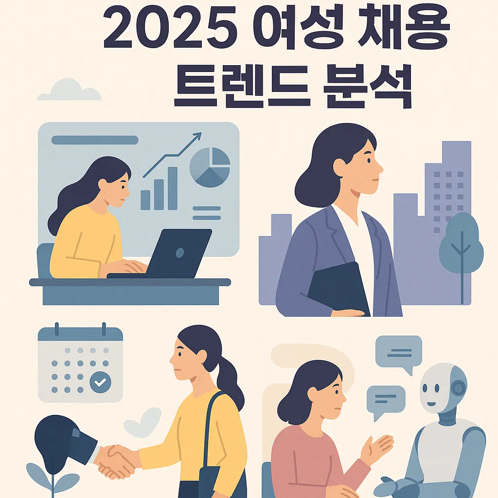 여성 채용 트렌드